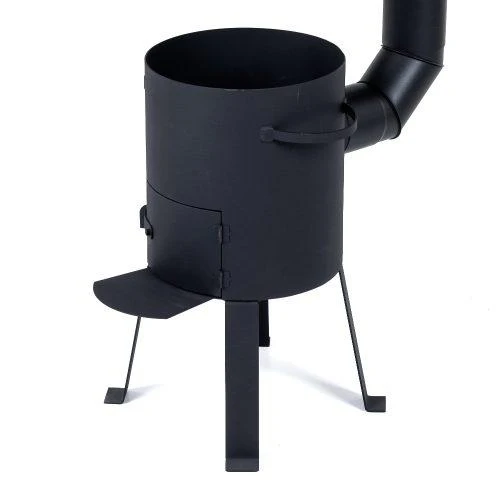 Dm_Grill Kazan Mangal Krosnelė su kaminu 8L kazanui (2 mm plienas, 300 mm skersmuo)