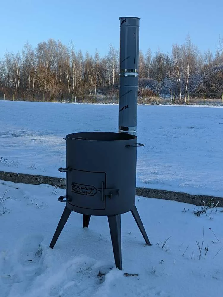 Krosnelė Kazan Mangal 12-16L kazanui / skersmuo 39cm / plienas 3mm
