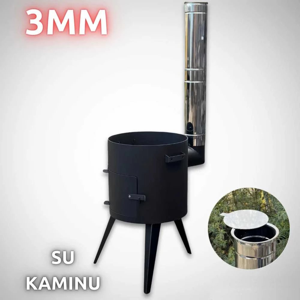 Krosnelė Kazan Mangal 12-16L kazanui / skersmuo 39cm / plienas 3mm