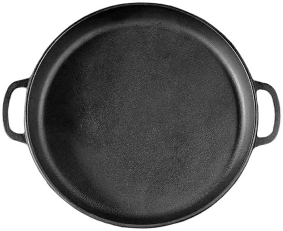 Maysternya KAZANAS WOK 8L su GRILL ketaus dangčiu keptuvė | T405CPGr