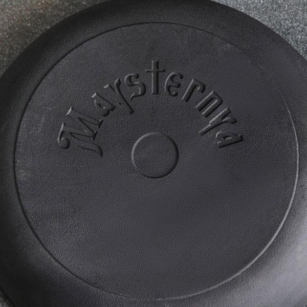 Maysternya Ketaus keptuvė 26*4 сm (medine rankena, stiklinis dangtis) T303C3