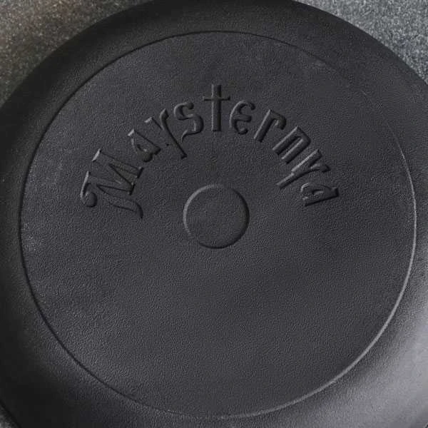 Maysternya Ketaus keptuvė 26*6 сm (medine rankena, stiklinis dangtis) T305C3