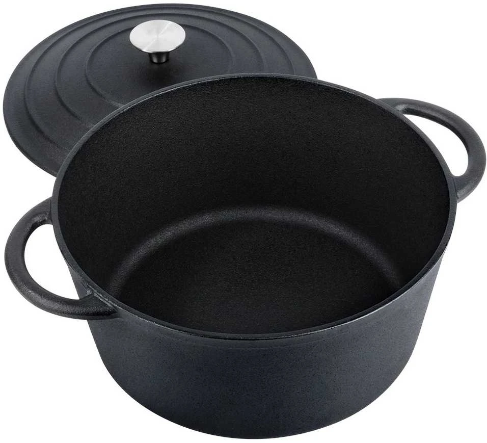 Maysternya Ketaus puodas su dangčiu Vilde Cast Line 24 cm, 3,9 l