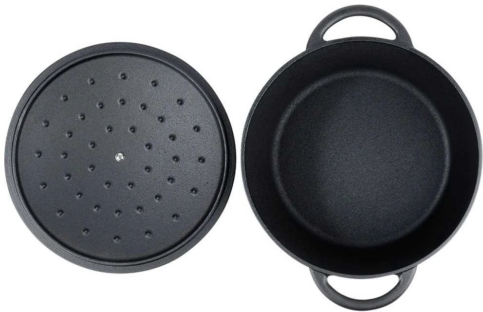 Vilde Maysternya Ketaus puodas 5.9 L (su ketaus dangčiu)