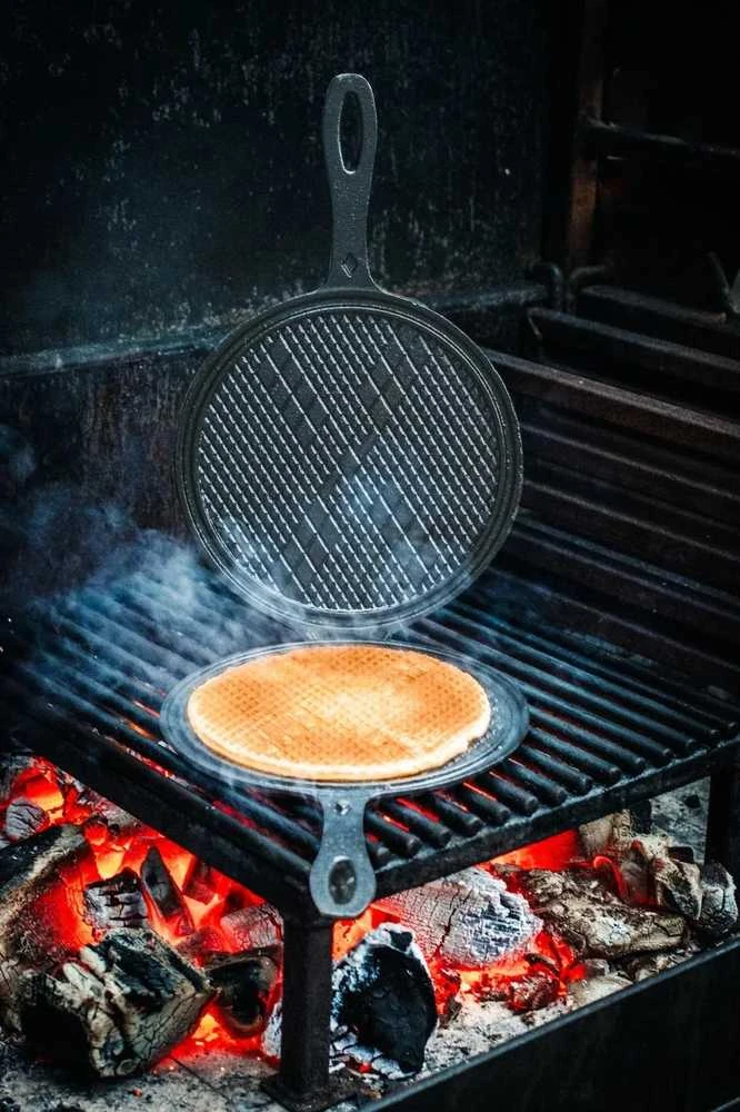Migiris Ketaus vaflių keptuvė (jau paruošta naudojimui — impregnuota!)