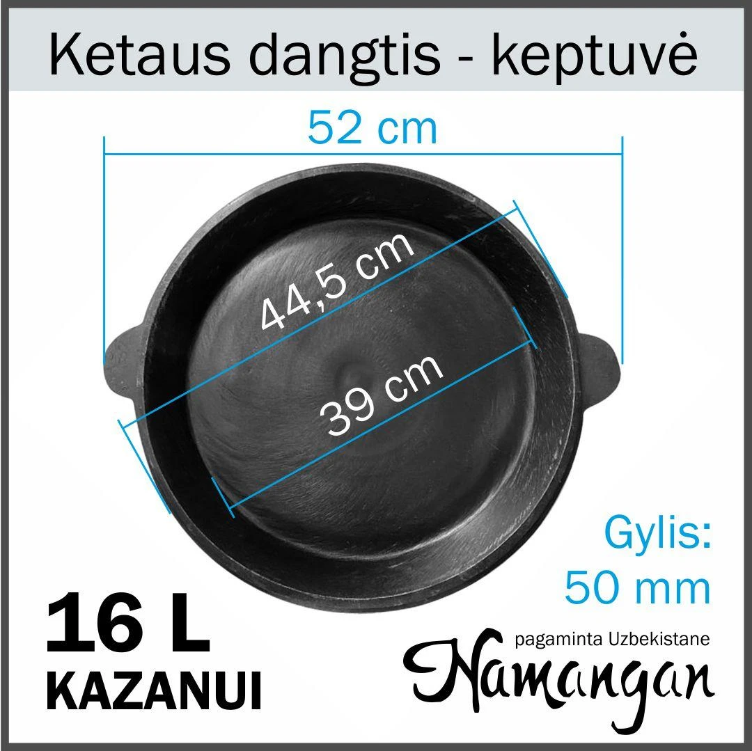 Namangan Kazan Mangal Dėklas kazanui 3-16l