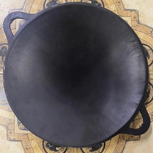 Namangan Užbekiška šlifuota keptuvė (Sadž) 45cm