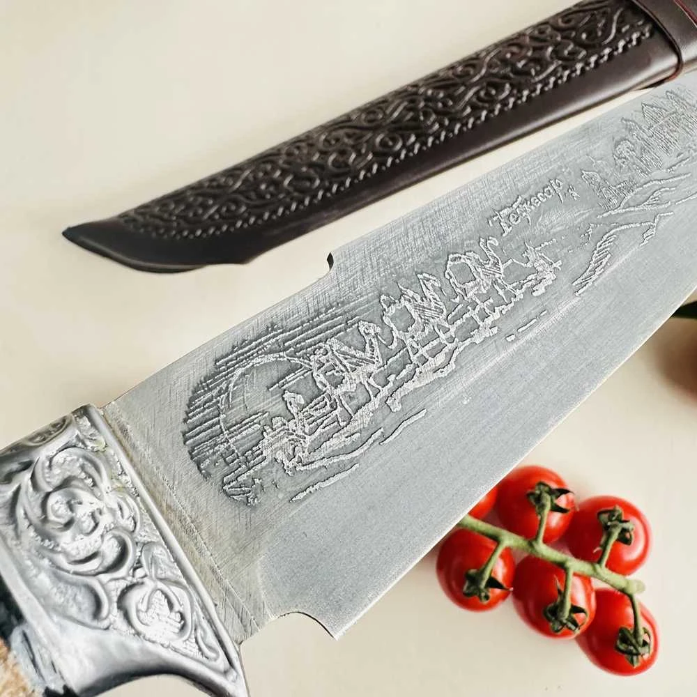 Peilis uzbekiškas "PČAK" 34 cm KATAGAN WILD