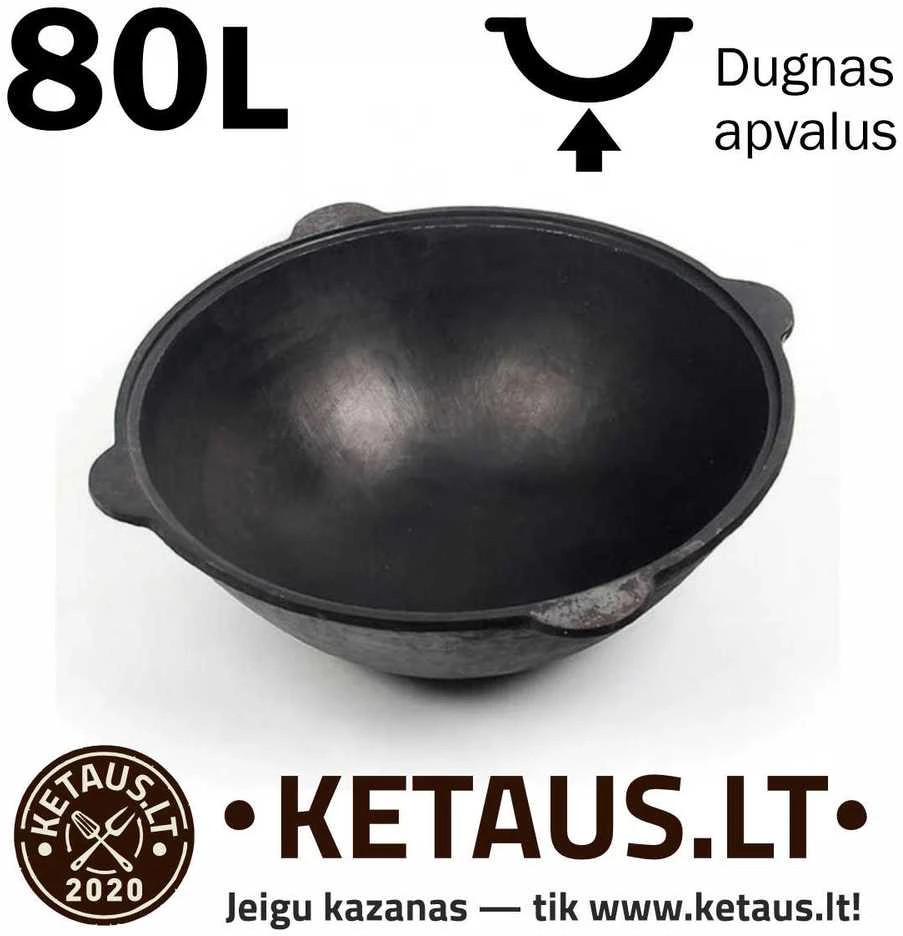 Uzbekiškas kazanas 80L iš Namangano KK80