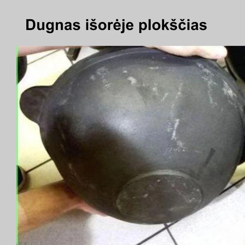 Uzbekiškas poliruotas kazanas 12L (Namangan) ir Karščiui atsparios pirštinės