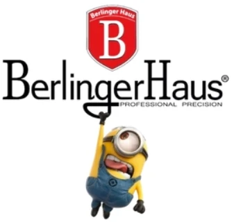Vaflinė Berlinger Haus Čirvinių blynų vaflių ir sumuštinių keptuvė Minions 3-in-1