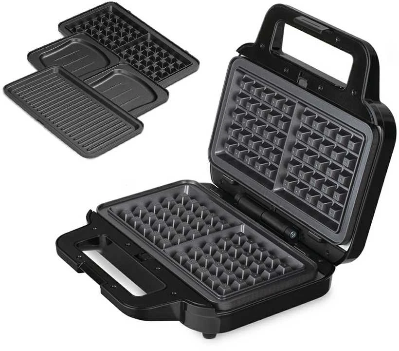 Vaflių keptuvė «Kamille 6719» (vaflinė traškiems vafliams) 800 W