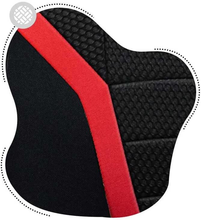 Žaidimų kėdė vaikams Huzaro Ranger 1.0, Juodos/Raudonos spalvos