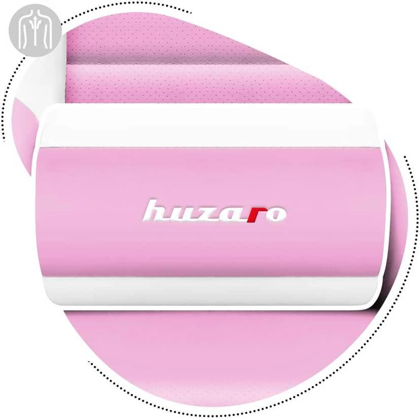 Žaidimų kėdė vaikams Huzaro Ranger 6.0, Baltos/Rožinės spalvos