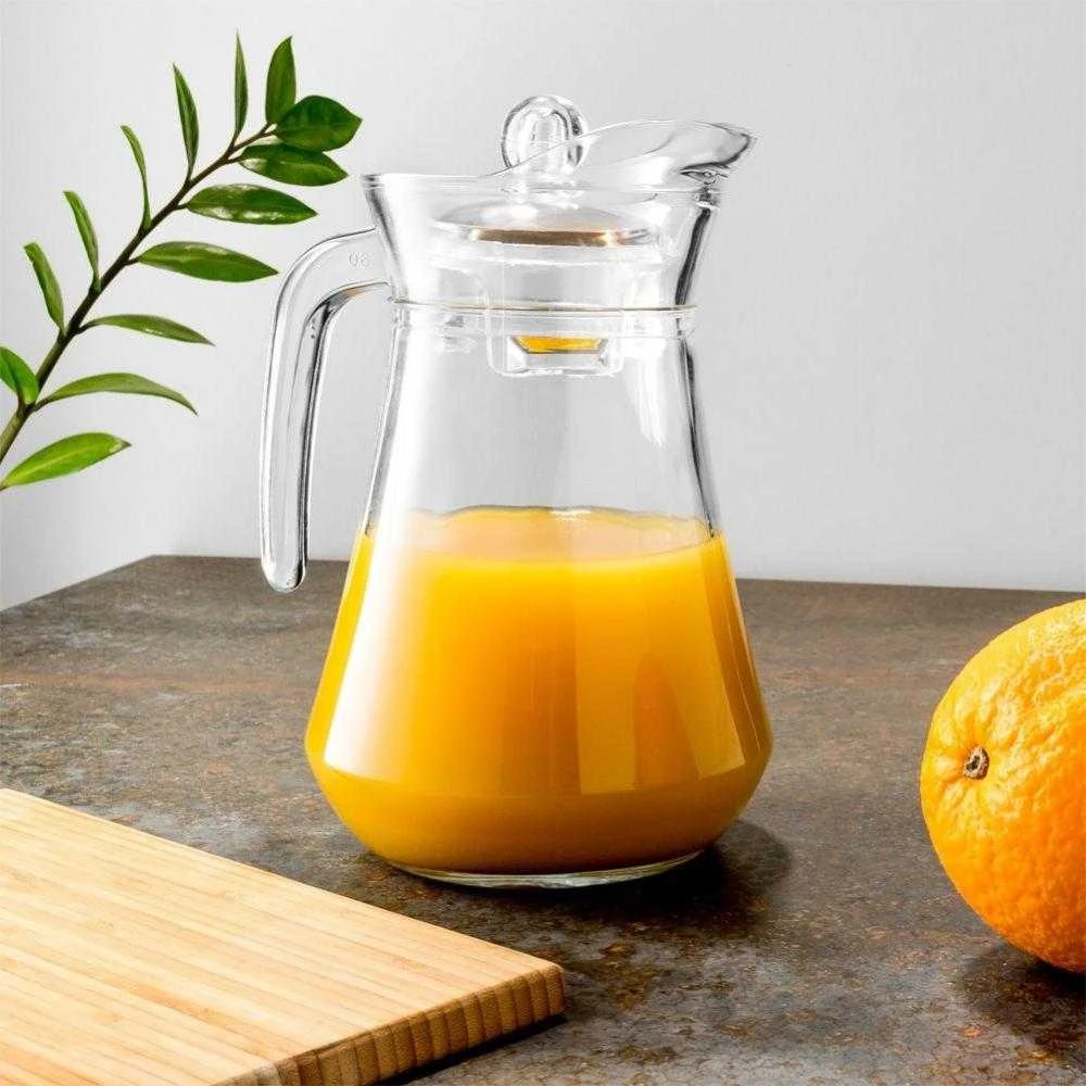 Vilde Ąsotis stiklinis su dangčiu 1,4 l