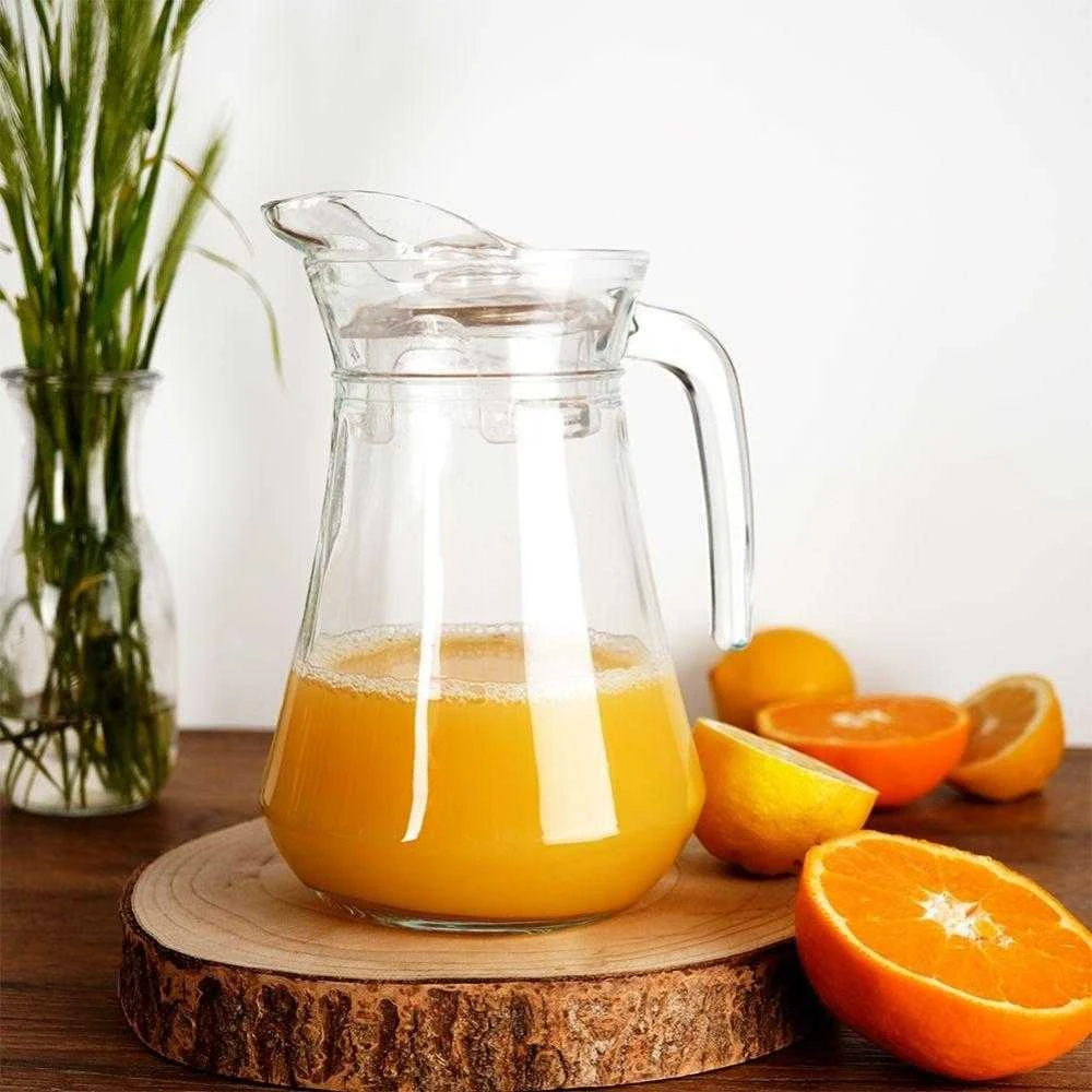 Vilde Ąsotis stiklinis su dangčiu 1,4 l