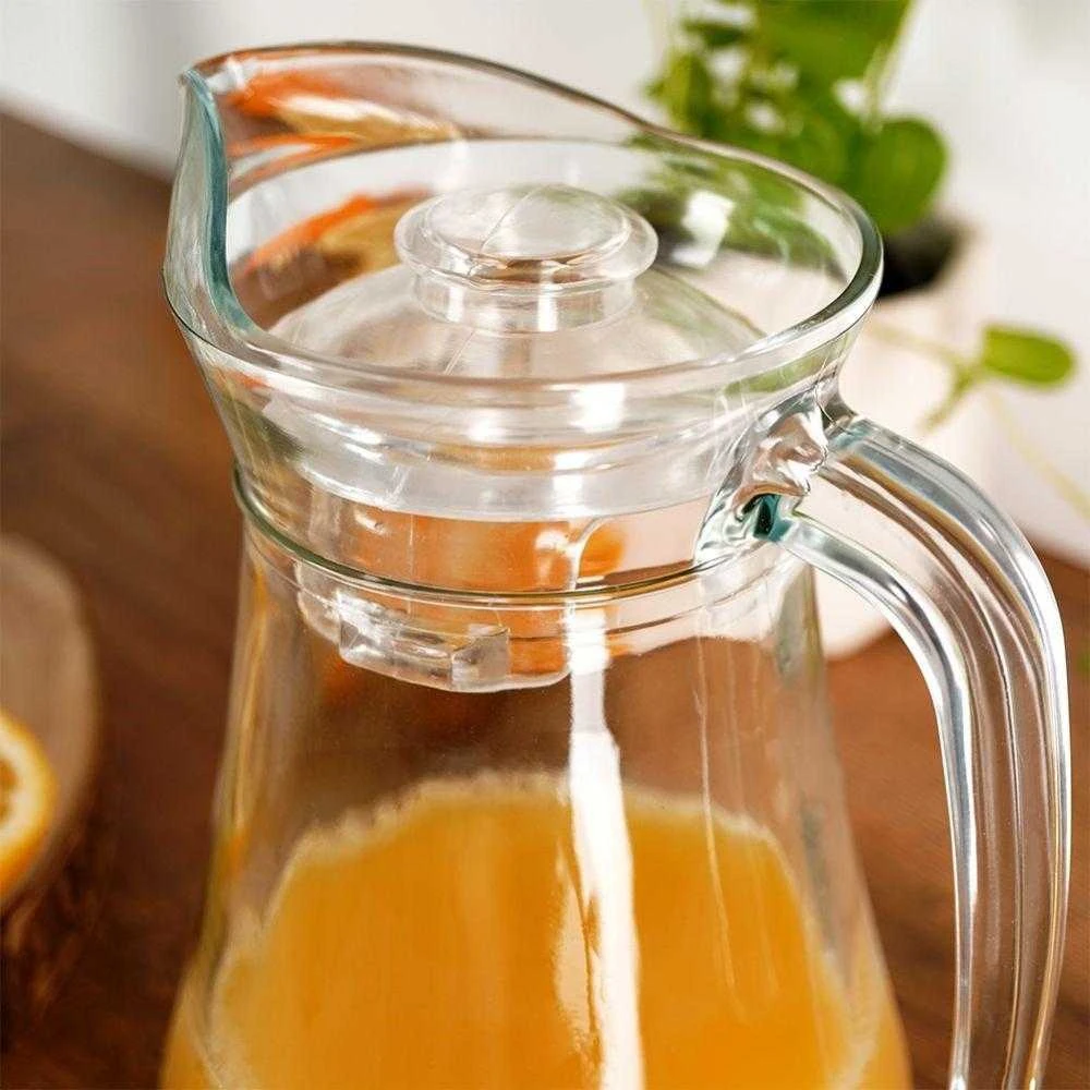 Vilde Ąsotis stiklinis su dangčiu 1,4 l