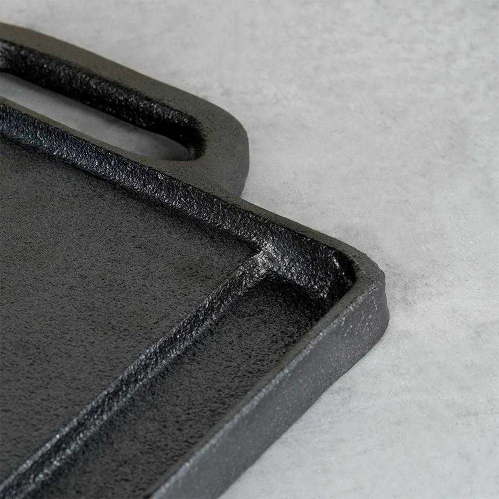 Vilde Dvipusė ketaus kepimo plokštė CAST LINE 45,5x22,5 cm