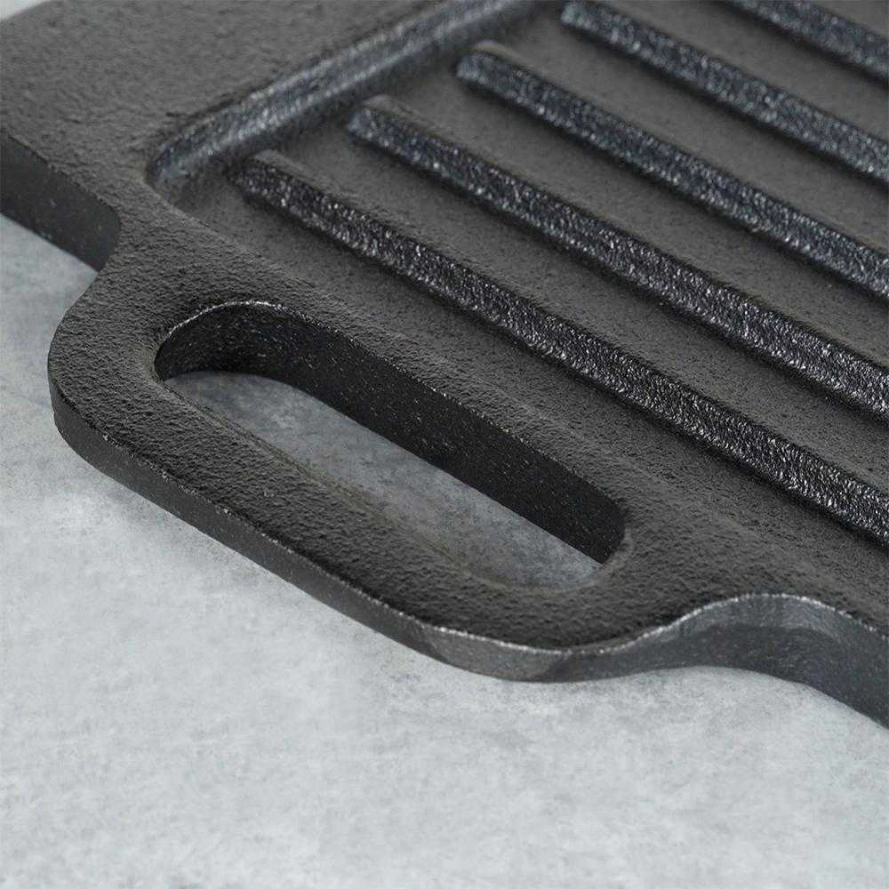 Vilde Dvipusė ketaus kepimo plokštė CAST LINE 45,5x22,5 cm