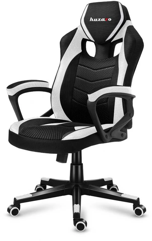 Žaidimų kėdė Huzaro Force 2.5 Mesh, Baltos spalvos
