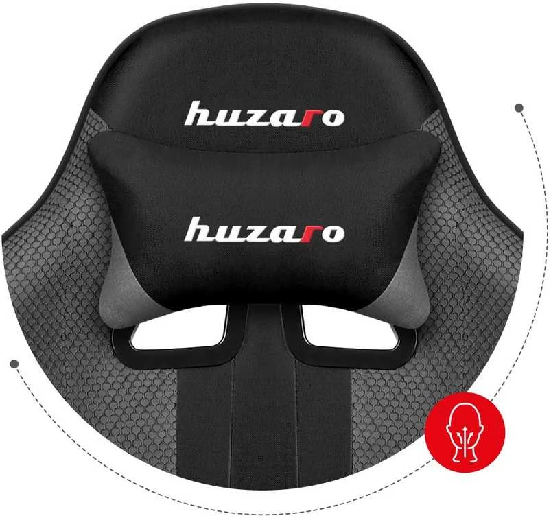 Žaidimų kėdė Huzaro Force 4.7, Pilka