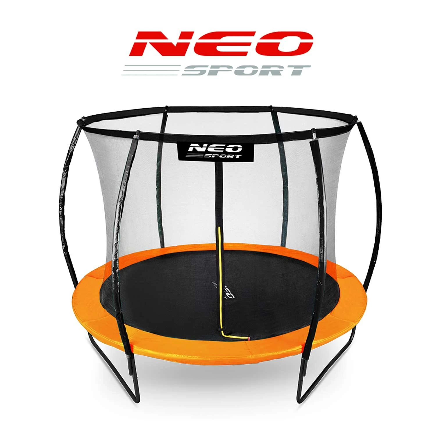 10 pėdų / 312 cm profiliuotas sodo batutas su Neo-Sport vidiniu tinkleliu