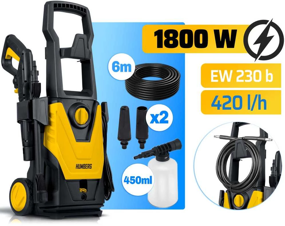Humberg HM-300 aukšto slėgio plovykla 1800 W
