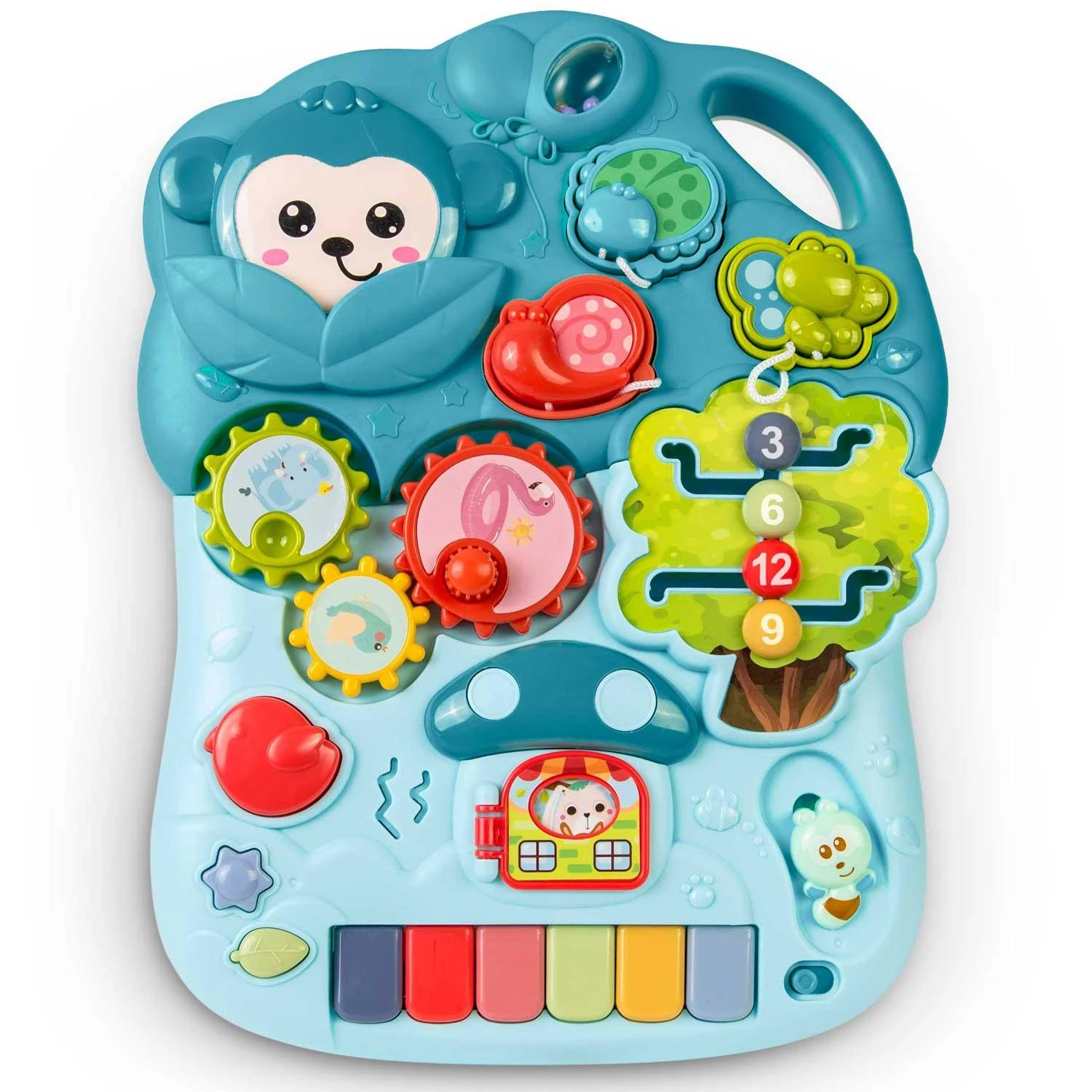 Ricokids 4 viename edukacinis stalas žalias 781500