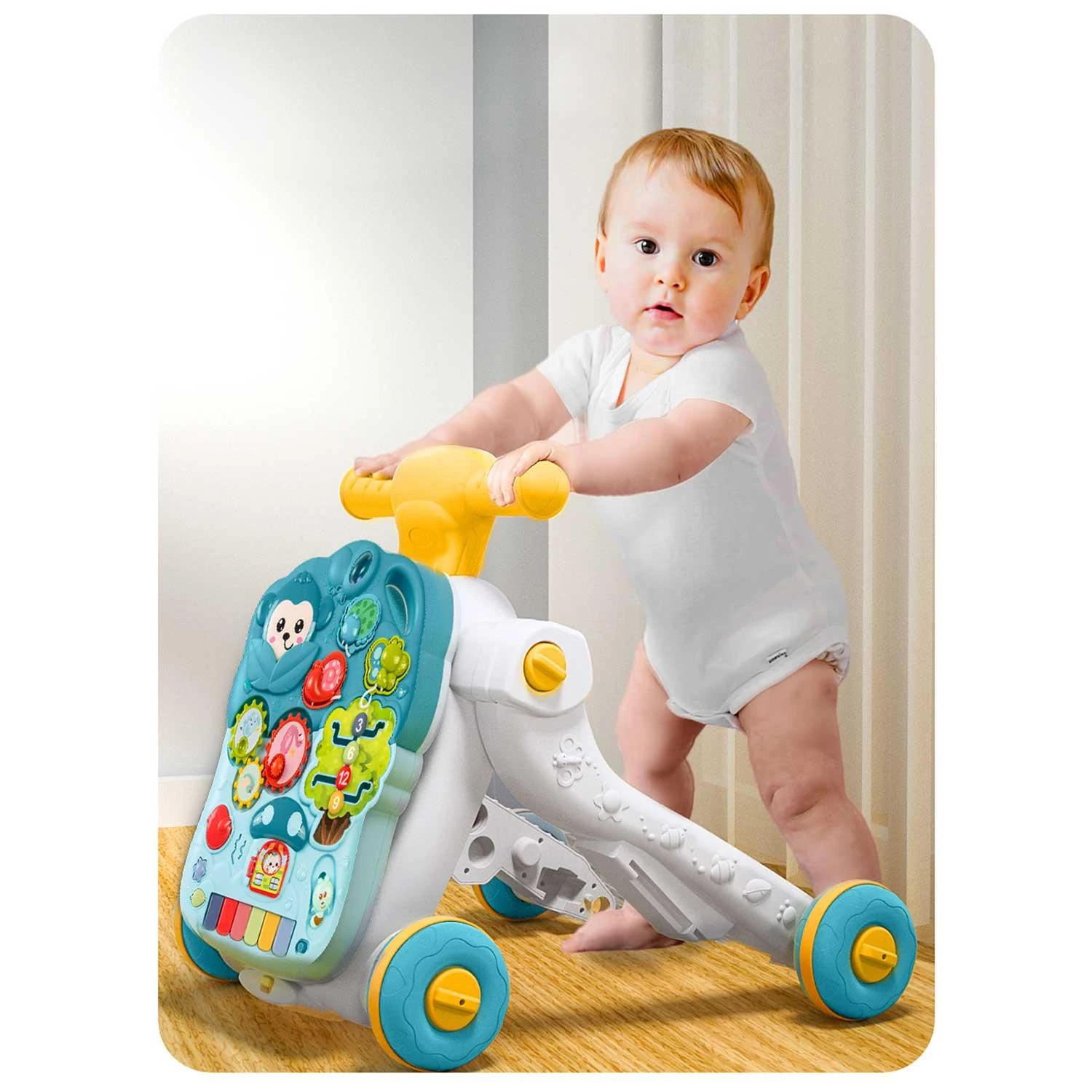 Ricokids 4 viename edukacinis stalas žalias 781500