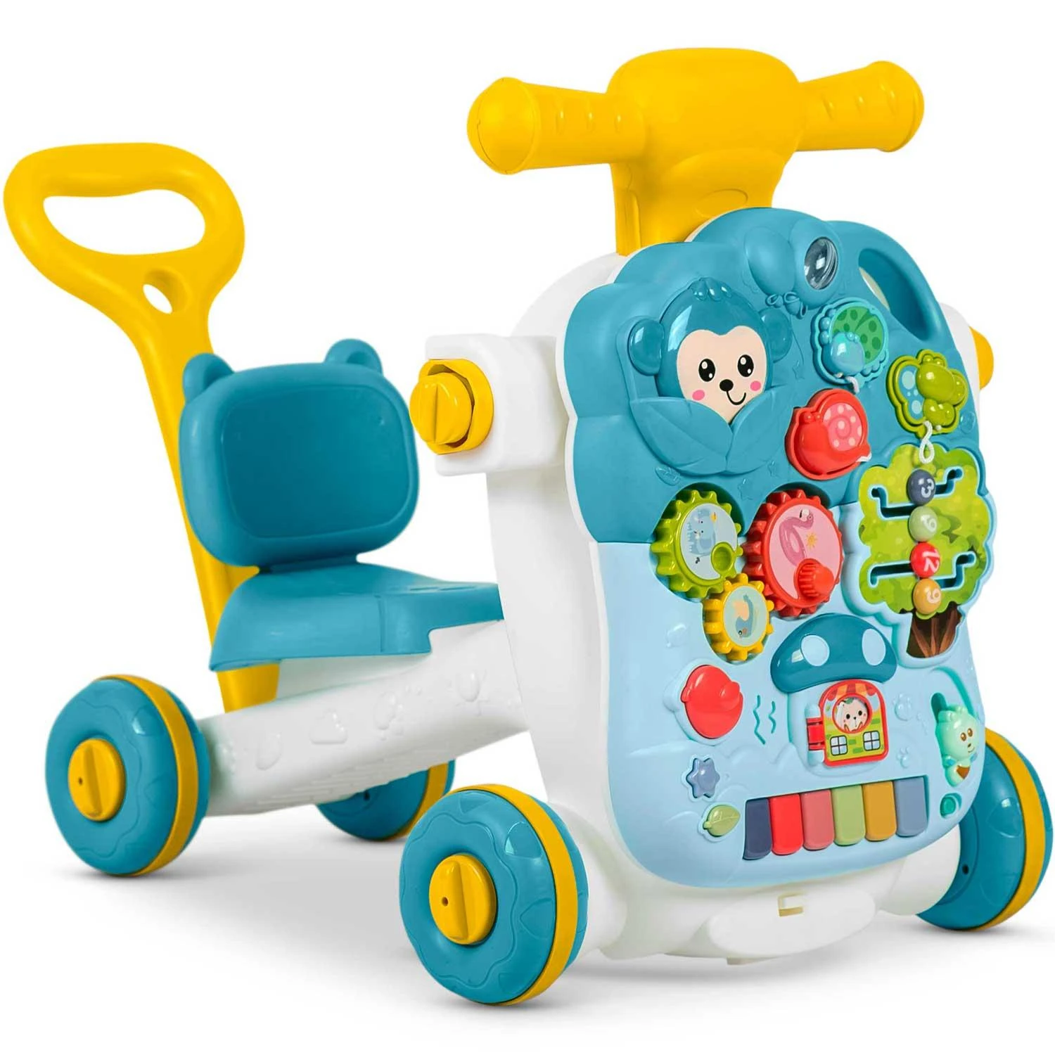 Ricokids 4 viename edukacinis stalas žalias 781500