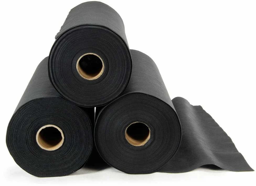 Sodo agrotekstilė 1,6 m x 100 m 90 g/m2 + 100 „Plonos“ smeigtukų - juoda