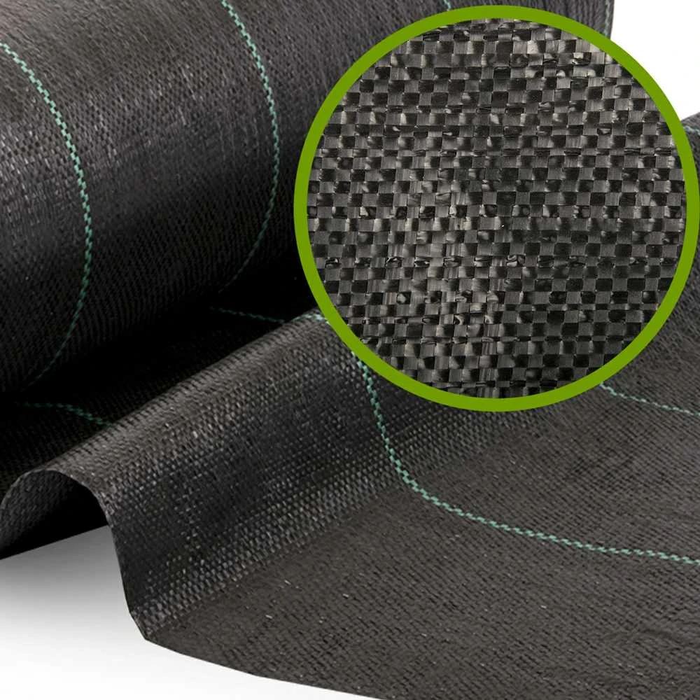 Sodo agrotekstilė 90g/m2 1,6m x 100m juoda Plonos