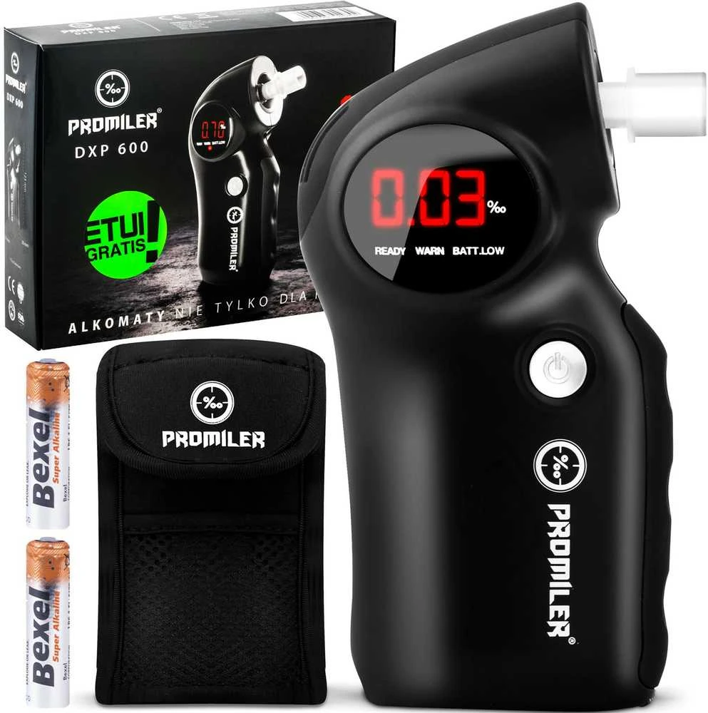 Alkotesteris Promiler DXP 600 su priedais