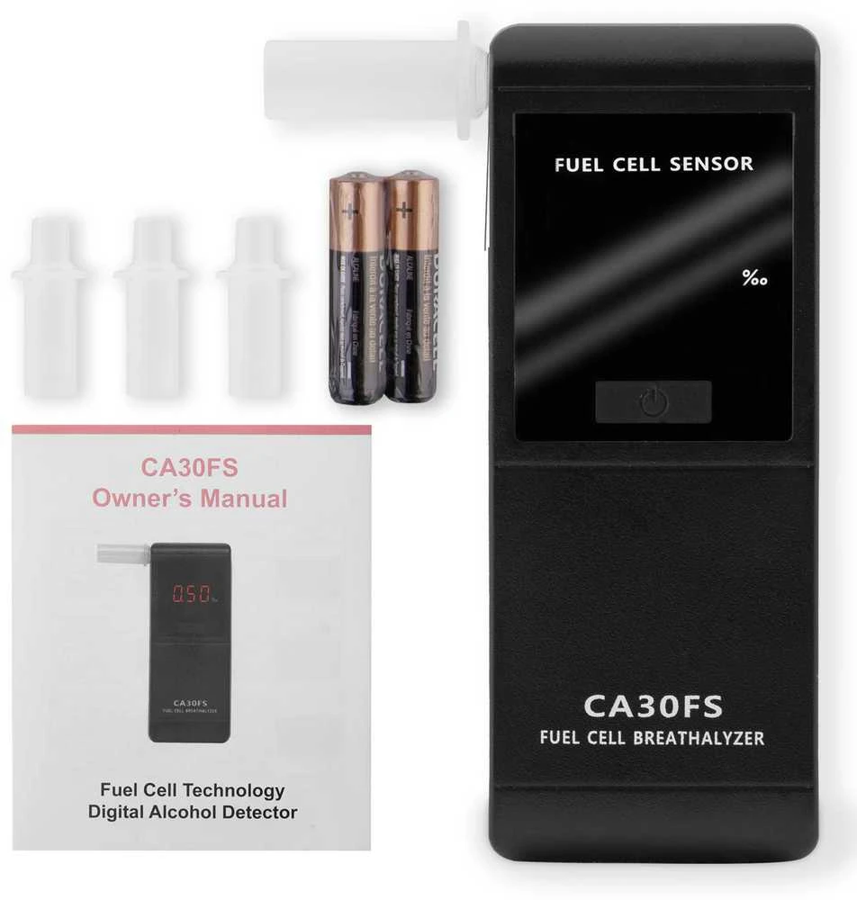 CA 30FS elektrocheminis alkotesteris + kandikliai