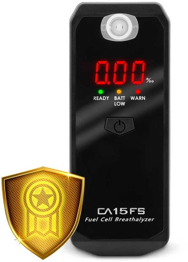 CA 15FS elektrocheminis alkotesteris + kandikliai
