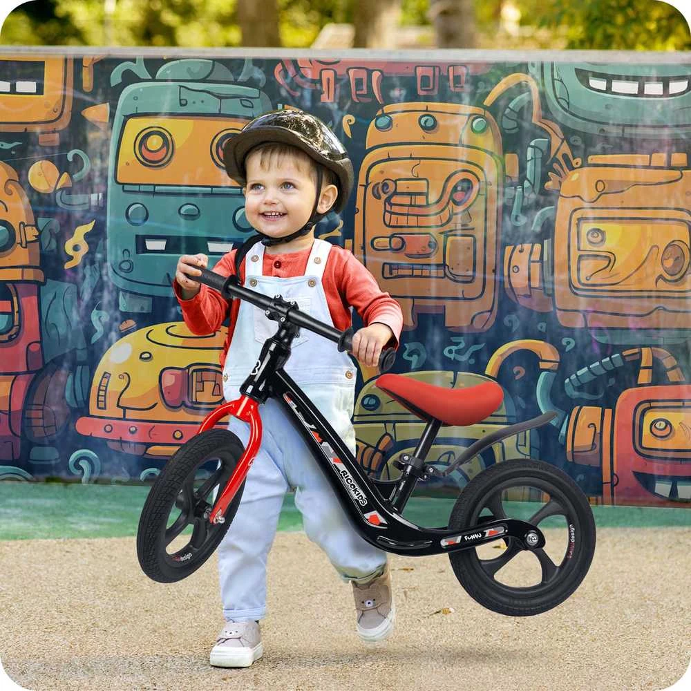 Ricokids FUNNU vaikiškas balansinis dviratukas