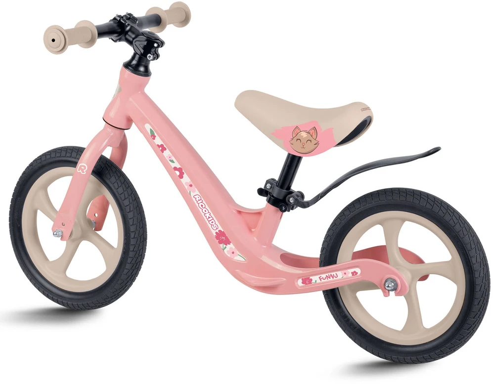 Ricokids FUNNU vaikiškas balansinis dviratukas