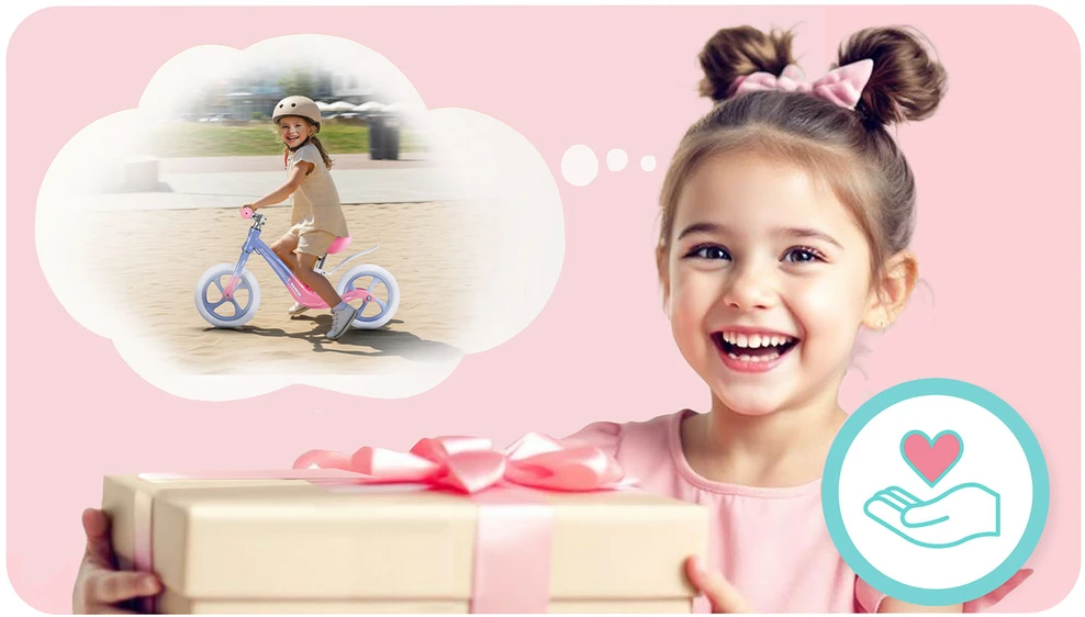 Balansinis dviratis vaikams Ricokids FUNNU