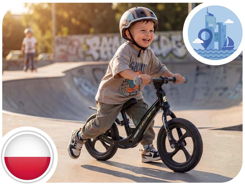 Ricokids FUNNU vaikiškas balansinis dviratukas