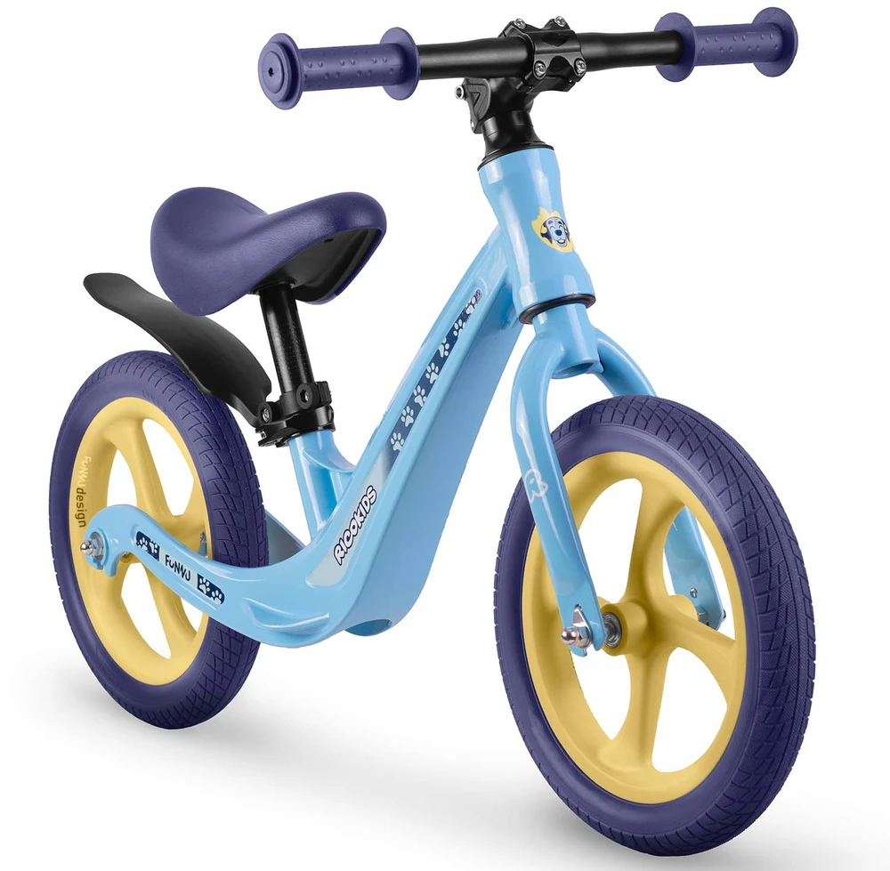 Ricokids FUNNU vaikiškas balansinis dviratukas