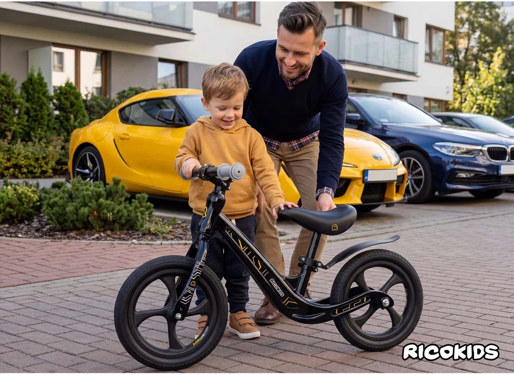 Ricokids FUNNU vaikiškas balansinis dviratukas