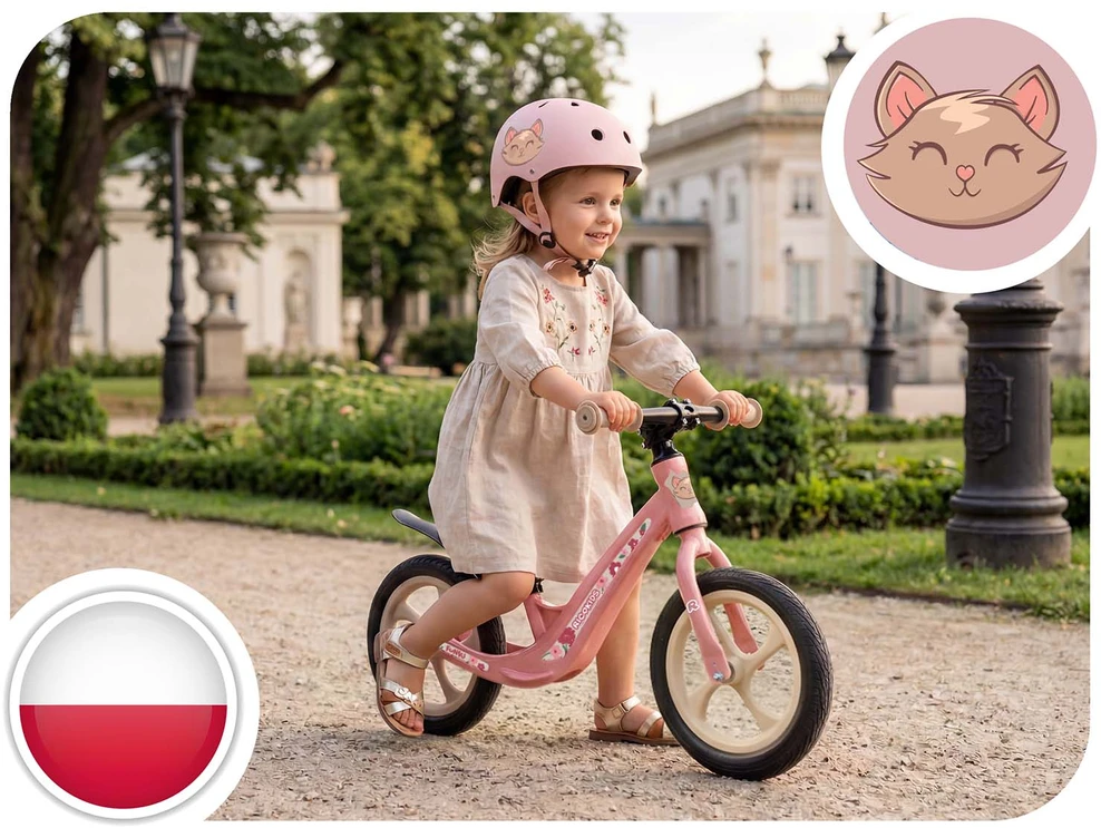 Ricokids FUNNU vaikiškas balansinis dviratukas