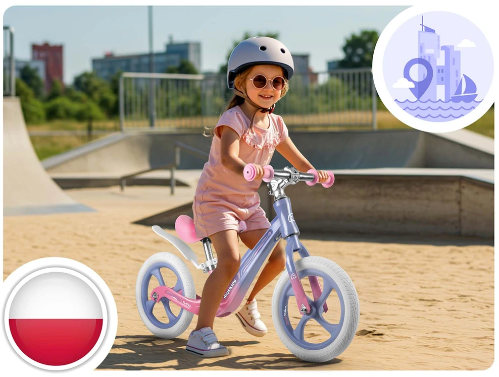 Balansinis dviratis vaikams Ricokids FUNNU