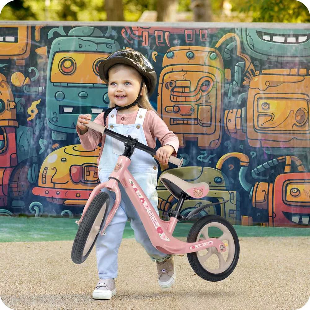 Ricokids FUNNU vaikiškas balansinis dviratukas