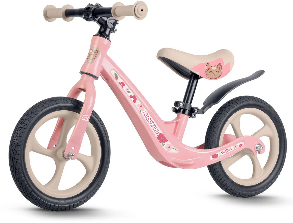 Ricokids FUNNU vaikiškas balansinis dviratukas