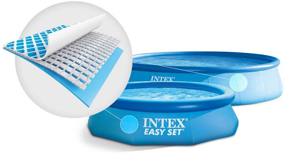 Sodo išplėtimo baseinas 244 x 76 cm 4 viename INTEX 28112