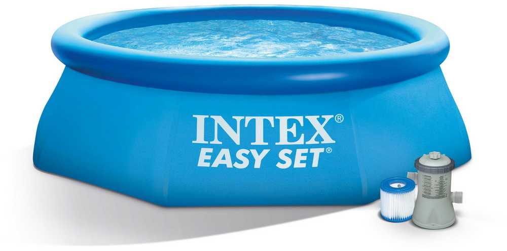 Sodo išplėtimo baseinas 244 x 76 cm 4 viename INTEX 28112