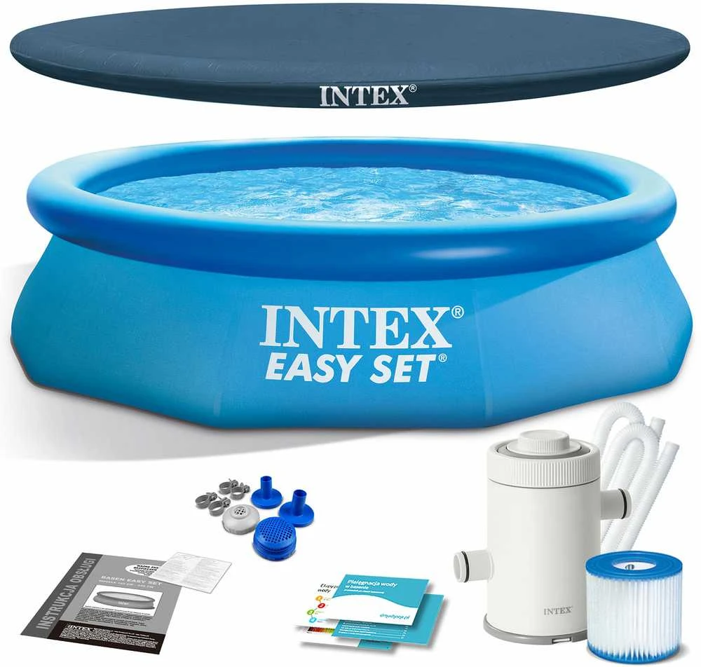Sodo išplėtimo baseinas 305 x 76 cm 4 viename INTEX 28122