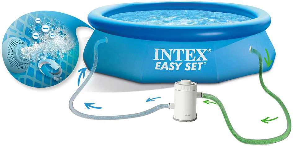Sodo išplėtimo baseinas 305 x 76 cm 4 viename INTEX 28122