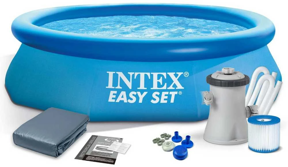 Sodo išplėtimo baseinas 305 x 76 cm 4 viename INTEX 28122